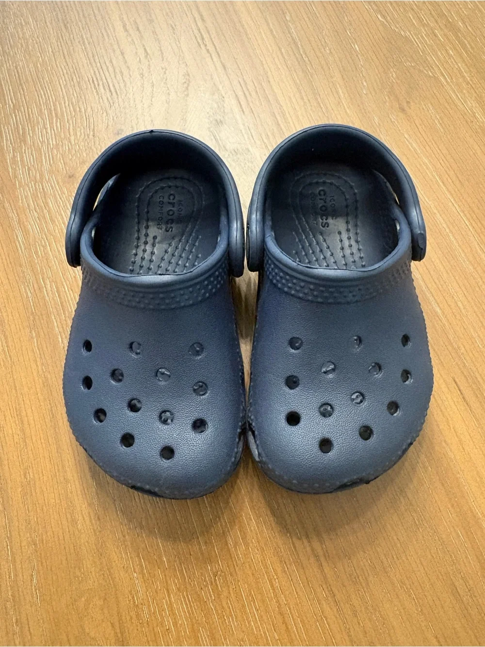 CROCS Toddler Classic Clog in Navy Blue - 6C